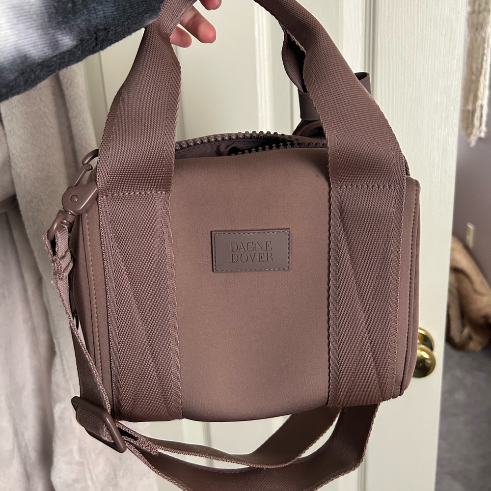 Landon Extra Small Neoprene Carryall Duffle Bag-Dune